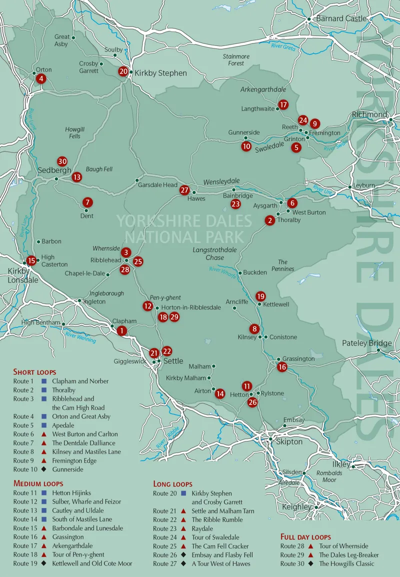 Cicerone - Mountain Biking In The Yorkshire Dales - Ian Boydon-4